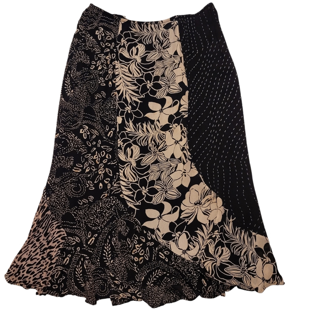Chico's Design Chiffon Maxi Skirt